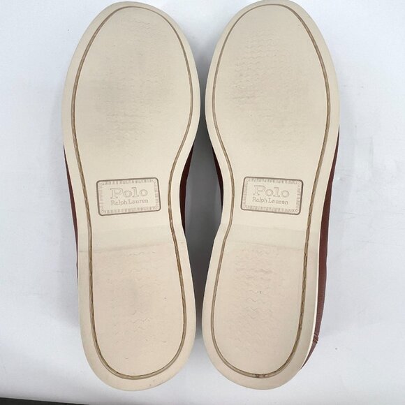 Polo Ralph Lauren Merton Vnetn Men\'s Shoes Tan : US 12 - Leather Loafers